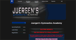 Desktop Screenshot of juergensgym.com